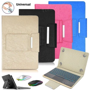 Backlit Touchpad Keyboard Case Mouse for Lenovo Tab M11 M10 E10 P10 P11 Plus Pro - Picture 1 of 51