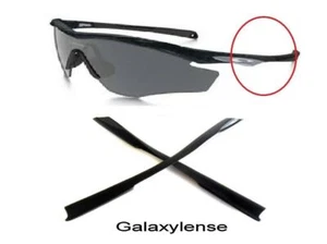 Galaxy Replacement Ear Socks Rubber Kits For Oakley M2 Frame XL Sunglasses Black - Picture 1 of 2