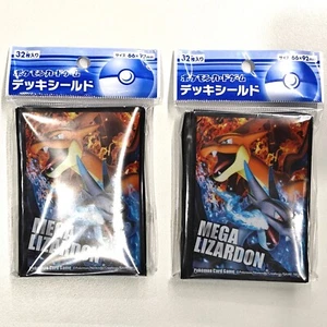 Pokemon TCG Deck Shield Exclusive Card Sleeve - Mega Charizard - Picture 1 of 2
