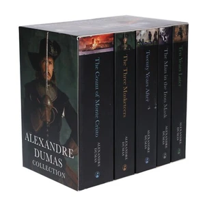 Alexandre Dumas 5 Books Collection Box Set - Fiction - Paperback - Picture 1 of 4