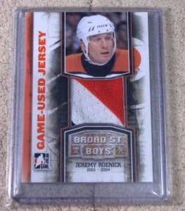 2011-12 ITG Broad Street Boys Jeremy Roenick Game-Used Jersey Orange /10 - Bild 1 von 2