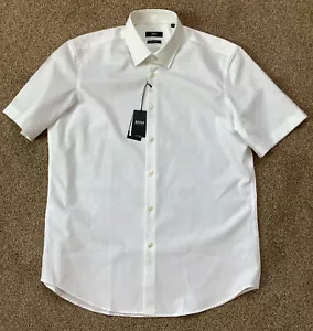 Camicia bianca Boss Hugo Boss regular fit Easy Iron 16,5/42 - materiale cotone - Foto 1 di 9
