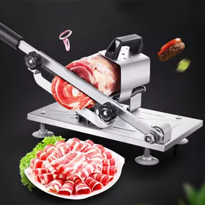 Manual Frozen Meat Slicer Cutter Beef Mutton Sheet Slicing Machine-Meat Slicer - Bild 1 von 5