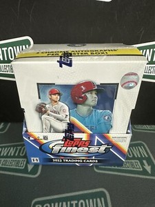 2022 Topps Finest Baseball Factory Sealed Hobby Box - 2 Chrome Autographs!!