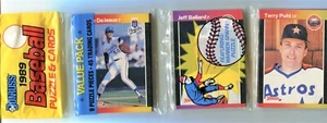 Donruss 1989 paquete de 45 tarjetas de béisbol sellado original estado Nolan Ryan - Imagen 1 de 2