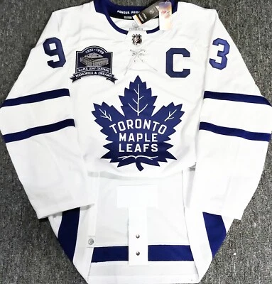 PRO-50-52-54 DOUG GILMOUR TORONTO MAPLE LEAFS MLG MEMORIES-DREAMS ADIDAS JERSEY - Image 1 of 4