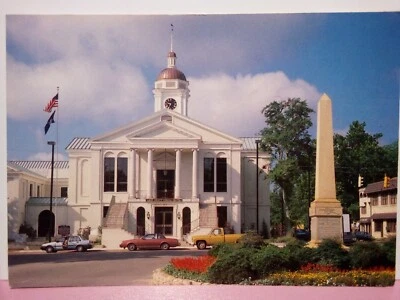 Aiken County SC Courthouse confederate monument  - Image 1 of 2