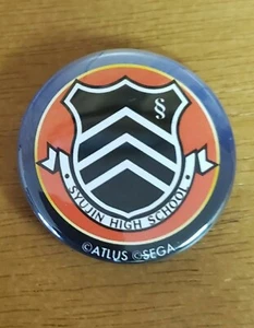 Mini Lata Pin Insignia Persona 25 Aniversario Persona 5 Syujin Escuela Secundaria/Academia - Imagen 1 de 2