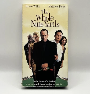 The Whole Nine Yards VHS 2000 Video Tape Bruce Willis Matthew Perry VTG Movie 9 - Image 1 of 4