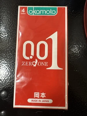 Презервативы Okamoto Zero One 0,01 мм — 4 штуки - Изображение 1 из 3