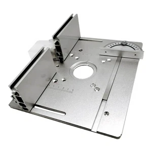 Oberfräse Zubehör Kombi-Platte Für Fräser Und Mini Tischkreissäge - Picture 1 of 12