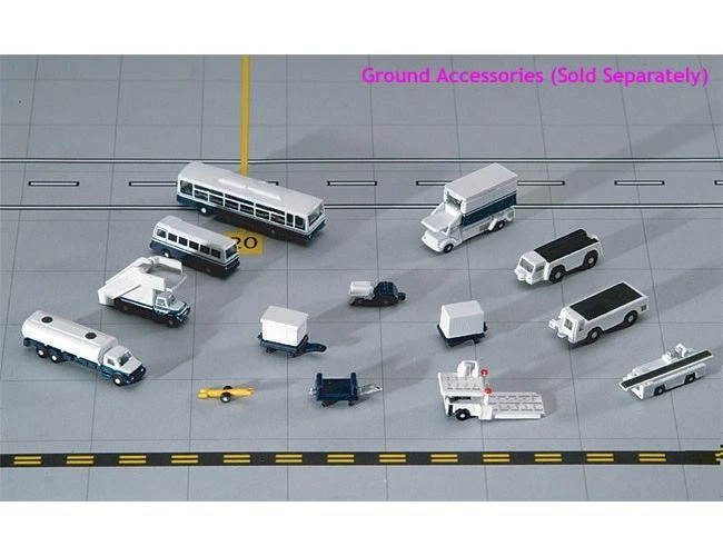 CONJUNTO DE ACESSÓRIOS DE CHÃO GEMINI 14 PEÇAS 1/400 - Imagem 1 de 1