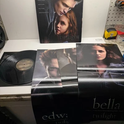 Twilight (Original Motion Picture Soundtrack) Vinyl LP 2008 Gatefold w/ Posters! - Image 1 of 4