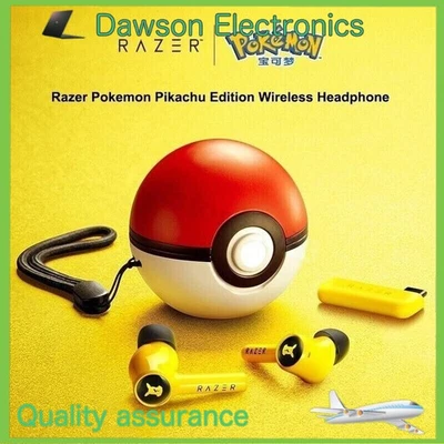 Auriculares Razer X Pokémon Edición Pikachu HyperSpeed True Wireless Bluetooth Gen 2 Foto 1 de 4