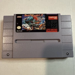 Street Fighter II 2 - SUPER NINTENDO SNES Game Tested + Working & Authentic! - Picture 1 of 3