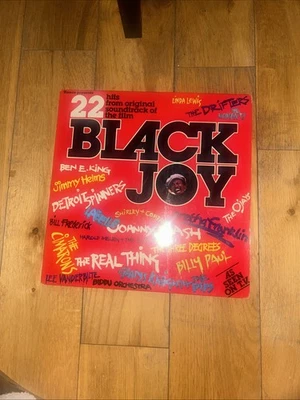 BLACK JOY 22 HITS Original Soundtrack FUNK SOUL DISCO 1977 UK Ronco Label  - Image 1 of 3