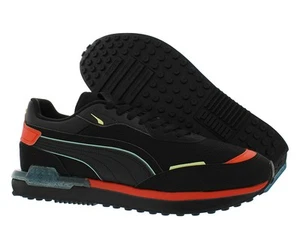 Puma City Rider FR Mens Shoes Size 14, Color: Puma Black/Eggshell Black/Blue - Picture 1 of 5