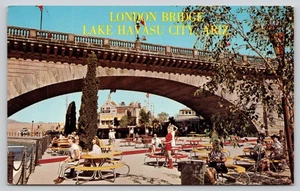 Postal Lake Havasu City Arizona International Village London Bridge Max Mahan - Imagen 1 de 2