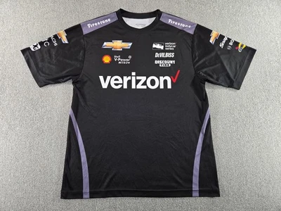 IndyCar Jersey Men's Joseph Newgarden #2 Short Sleeve Shirt Verizon Size L - Image 1 of 4