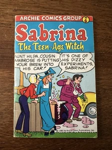 Mini cómic Archie 1981 Sabrina The Teen-Age Witch #6 Bubble Funnies - Imagen 1 de 9