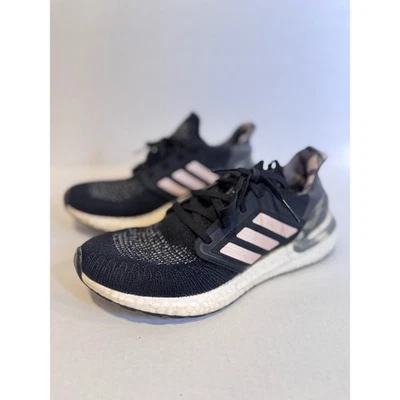 Adidas Ultraboost 20 Negro Rosa Mujer Zapatos para Correr Tenis Talla 9 Foto 1 de 4