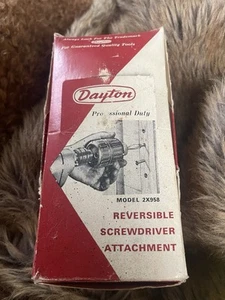 Dayton Revisible Screwdriver Model 2X958 - Picture 1 of 7