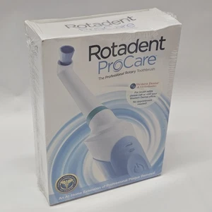 Rotadent ProCare Professional Plaque Removal Kit Rotary Toothbrush NEW SEALED - Picture 1 of 2