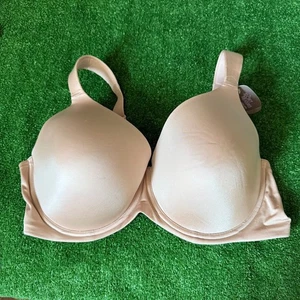 Secret Treasures Smoothing Underwire T-Shirt Beige Foam Bra Plus Size 44DDD NEW - Picture 1 of 12