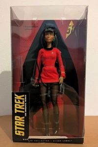 Star Trek Barbie Collector Black Label Lt Uhura Doll 2016 Mattel New in Box 50th - Bild 1 von 10