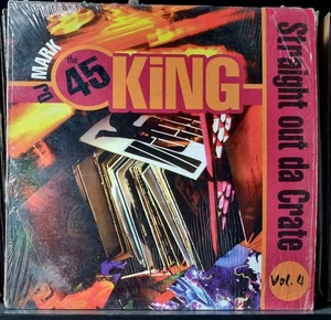 DJ Mark: The 45 King – Straight Out Da Crate Volume 4 (Tuff City) 1993 Album LP - Picture 1 of 3