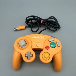 Official Nintendo GameCube Controller OEM DOL-003 Spice Orange TESTED US Seller - Picture 1 of 7