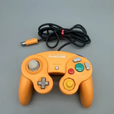 Official Nintendo GameCube Controller OEM DOL-003 Spice Orange TESTED US Seller - Image 1 of 4