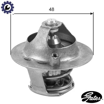 THERMOSTAT COOLANT TH39374G1 FOR FORD FOCUS/II/Van/Turnier/Clipper/Station 1.4L - Image 1 of 4