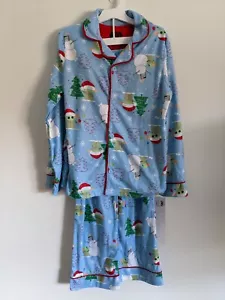 NEW Disney Star Wars 2pc Youth Pajamas Baby Yoda X-MAS/Holiday PJs Size: S 6/7 - Picture 1 of 4