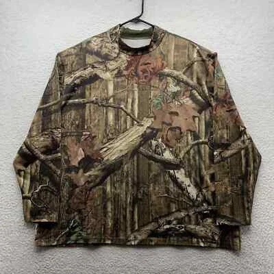 Russel Mossy Oak Camo Shirt Mens 3XL Breakup Infinity 3D Wicking Dri-Power 360 - Image 1 of 4