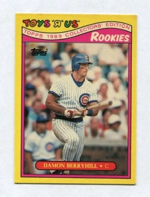 1989 Toys'R'Us Rookies #4 Damon Berryhill Chicago Cubs - Image 1 of 2