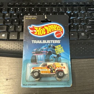 Hot Wheels Vintage Baja Breaker Trailbusters Series #1517 NRFP 1988 White 1:64 - Picture 1 of 9