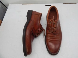 Johnston Murphy Passport Oxford Schuhe Herren 10 M Braun Leder Hergestellt in Italien - Bild 1 von 7