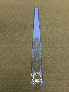 ** Star Wars - Ralph Marlin NECK TIE - Darth Vader Line Art - 1997 Vintage ** - Picture 1 of 3