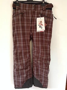 PANTALONES DE DEPORTES DE NIEVE EIDER ZEAS DEFENDER 2 CAPAS IMPERMEABLES W32" £199 NUEVOS CON ETIQUETAS - Imagen 1 de 5