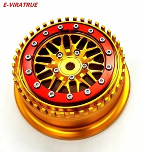 E-VIRATRUE 2.2/3.0''Aluminum Wheel For Losi RZR Rey/Baja Rey/Rock Rey 1/10  1pcs - Picture 1 of 7