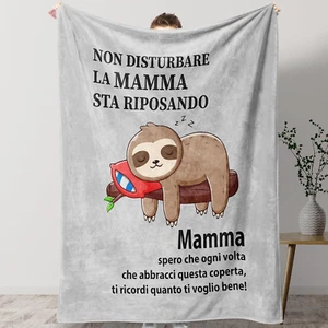 Regalo Mamma,Festa Della Donna Coperta Regali per Mamma, Idee Regalo Compleanno - Foto 1 di 12