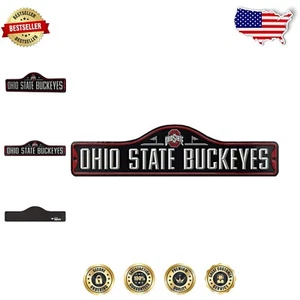 Ohio State University Embossed Vintage Street Sign - Perfect for Man Cave - Picture 1 of 8