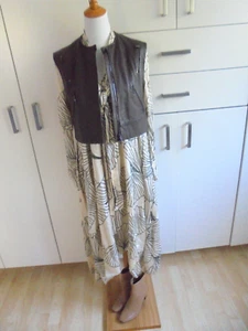 DOROTHEE SCHUMACHER edle Leder Weste/Jacke, mud/schlamm Ton,Gr.S/36,echtes Leder - Bild 1 von 13