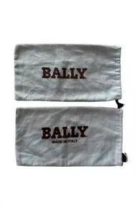 BALLY SCHWEIZ blau Zugschnur Schuhbörse Staubabdeckung Tasche 7,5""x 14"" (Set o... - Bild 1 von 2