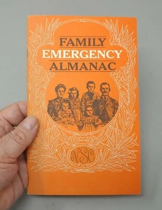 1961 National Safety Council Family Emergency Almanac Vintage Ephemera - Bild 1 von 6