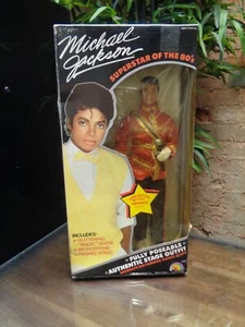 Michael Jackson Puppe in OVP "Superstar der 80er Jahre" - Bild 1 von 5
