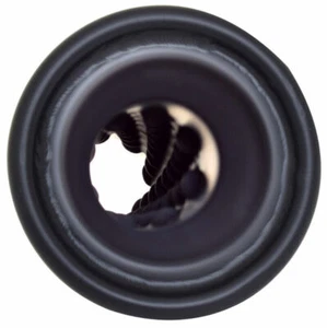 Gibson Rolled Edge Angle-Cut Muffler Quiet Tip - 4in OD/2.25in Inlet/12in Length - Picture 1 of 4