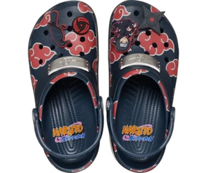 Naruto x Crocs Itachi CLASSIC CLOG 209883-48I Size 6 - 13 In Hand Fast Ship ✅ - Picture 1 of 6