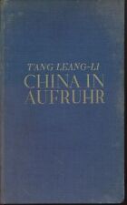 China in Aufruhr. Mit Vorworten von H. Driesch und Tsai Yuan Pei. Deutsch von El